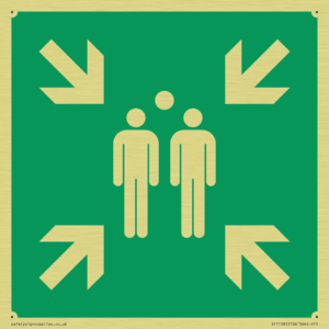 E007 safe condition evacuation assembly point